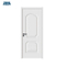 Jhk-006 porte de salle de bain blanche étanche armoire de cuisine blanche porte en verre à cadre en aluminium