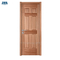 Usine chinoise de portes de salle de placage de bois simple d'oscillation en bois Intérieur blanc pré-accroché le contreplaqué de bois de noyau solide conception simple de porte affleurante